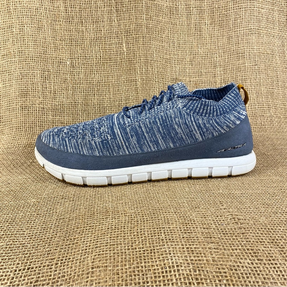 🛑SOLD🛑  Altra Running Shoes Vali Mesh Knit Casual Walking Blue Men’s Size 12 - Picture 3 of 12